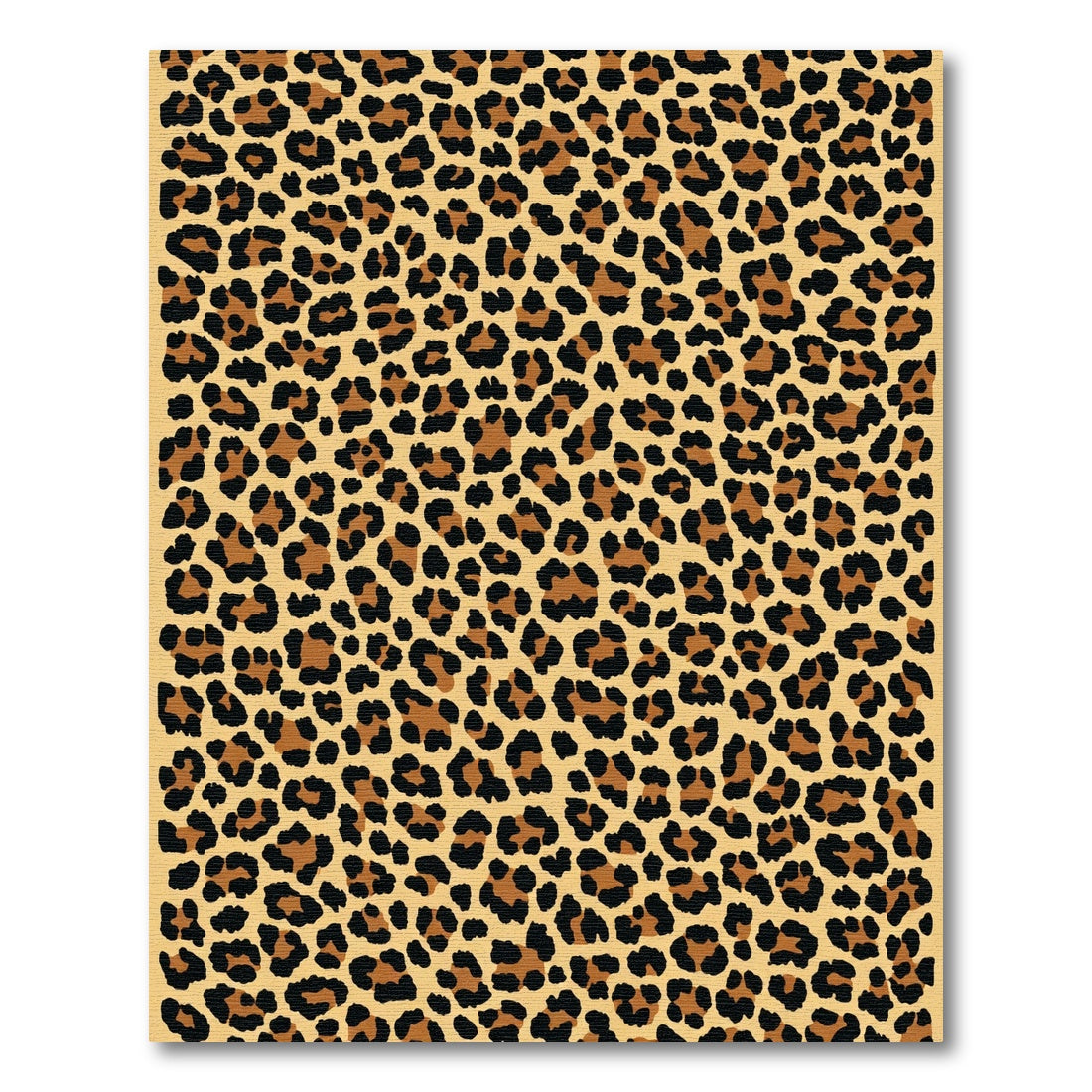 Tawny Animal Print Spots Rug