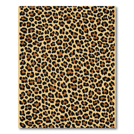 Tawny Animal Print Spots Rug