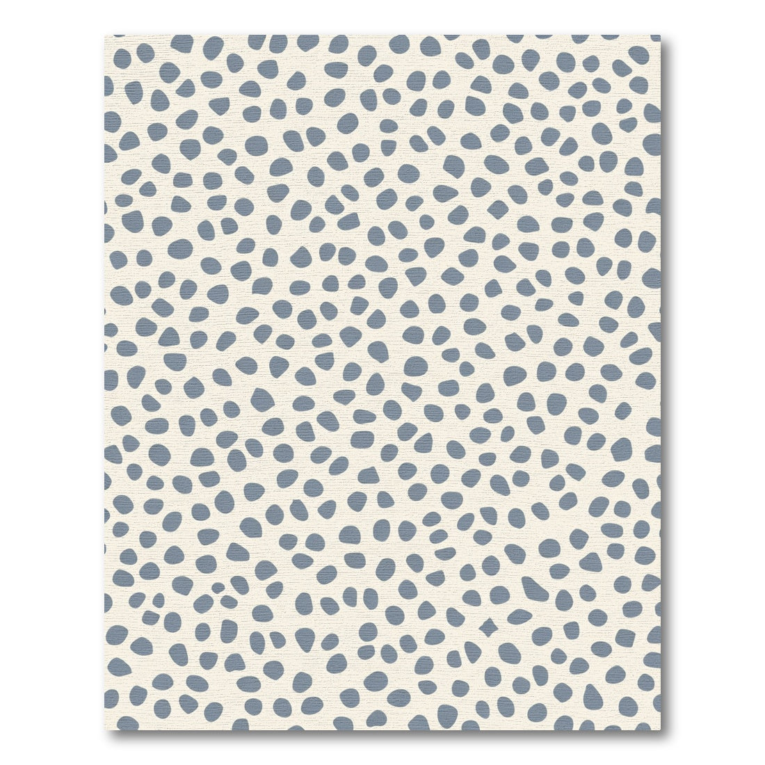 Soft Gray Speckle Scatter Rug
