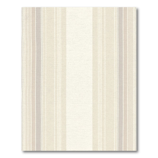 Natural Earth Tone Vertical Stripe Rug