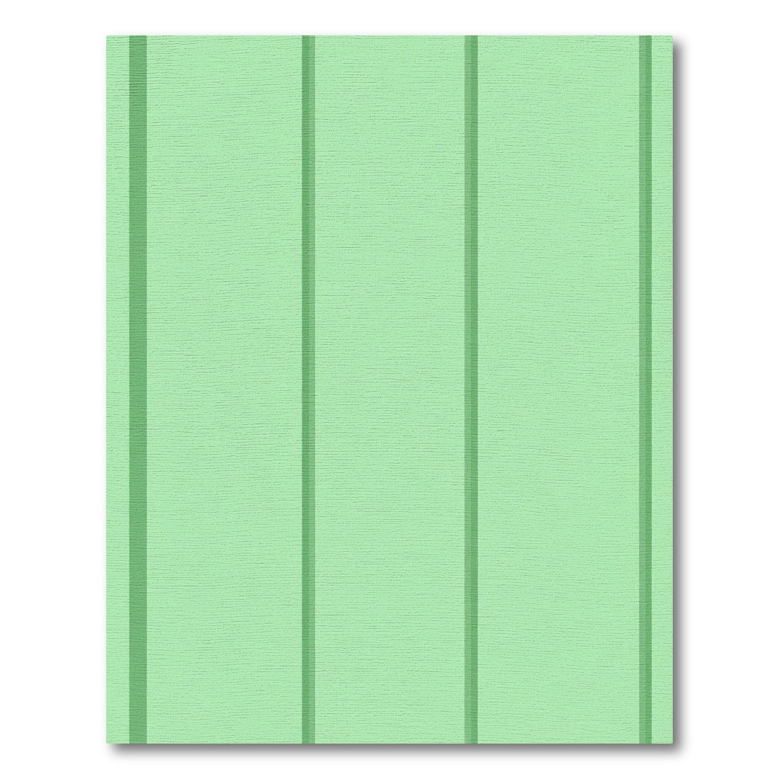 Soft Mint Green Vertical Stripe Rug