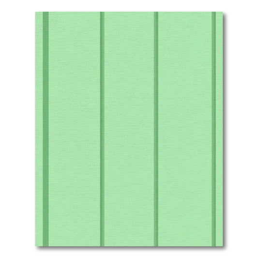 Soft Mint Green Vertical Stripe Rug