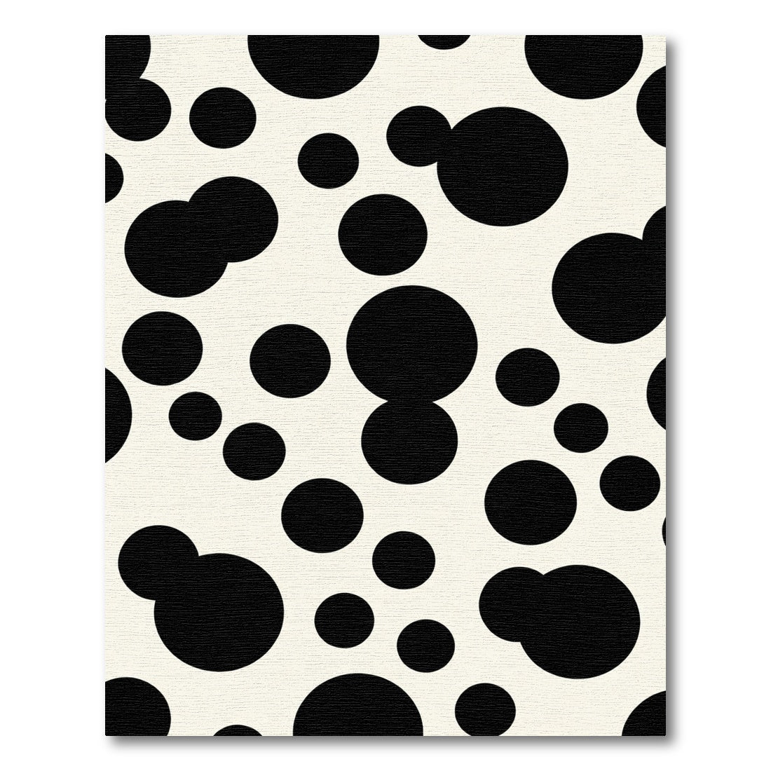 Spotted Ivory Circles Rug