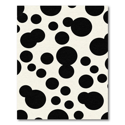 Spotted Ivory Circles Rug