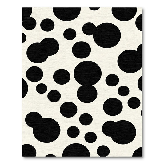Spotted Ivory Circles Rug