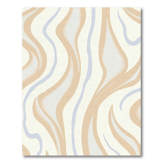 Earthy Cream Subtle Swirl Rug