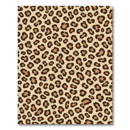 Savanna Brown Animal Print Rug