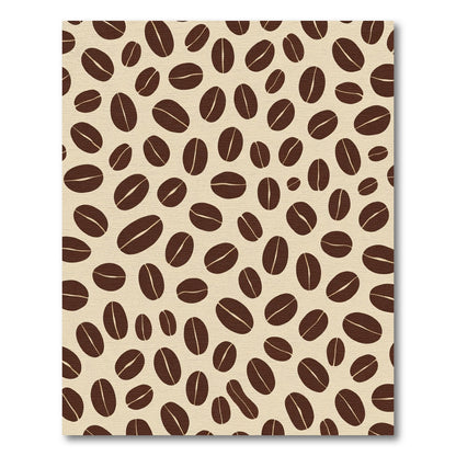Cozy Coffee Bean Field Rug