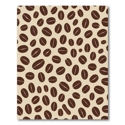 Cozy Coffee Bean Field Rug