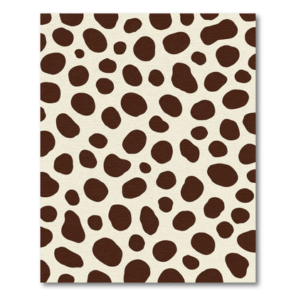 Brown Spots Organic Meadow Rug