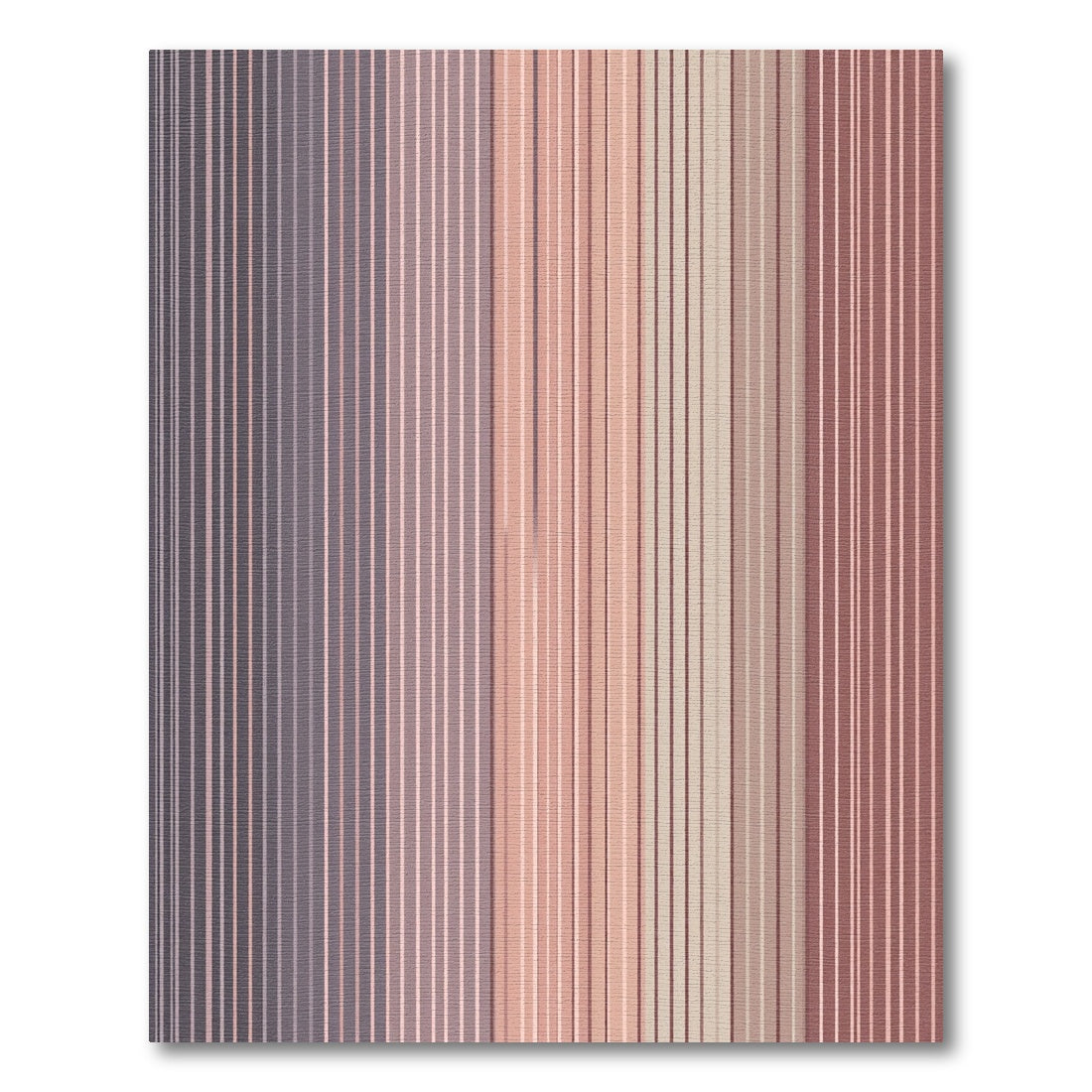 Blended Vertical Stripes Gradient Rug