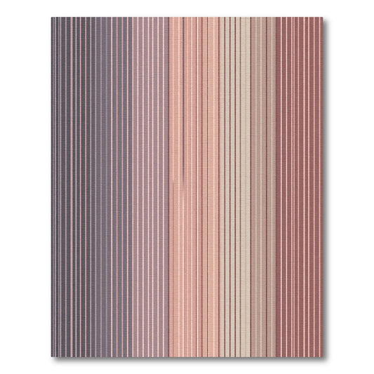 Blended Vertical Stripes Gradient Rug