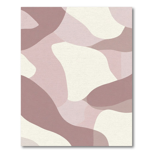 Soft Blush Organic Wave Rug