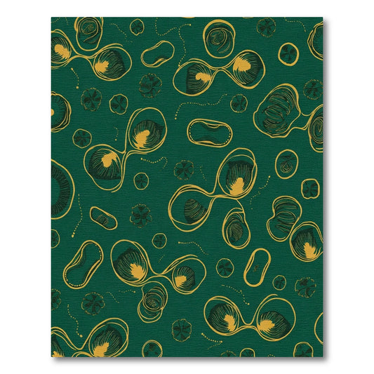 Emerald Gold Organic Organic Form Rug