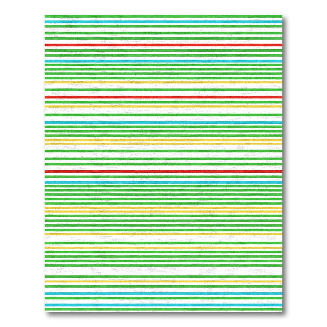 Multi Stripe Color Block Rug