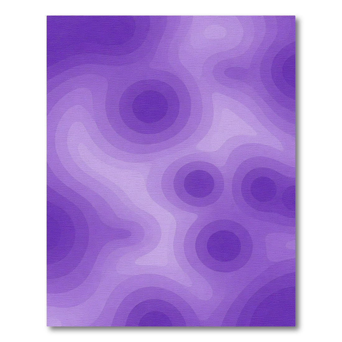 Amethyst Ring Contour Rug