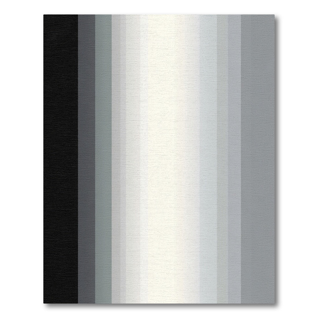 Monochrome Gradient Vertical Stripe Rug
