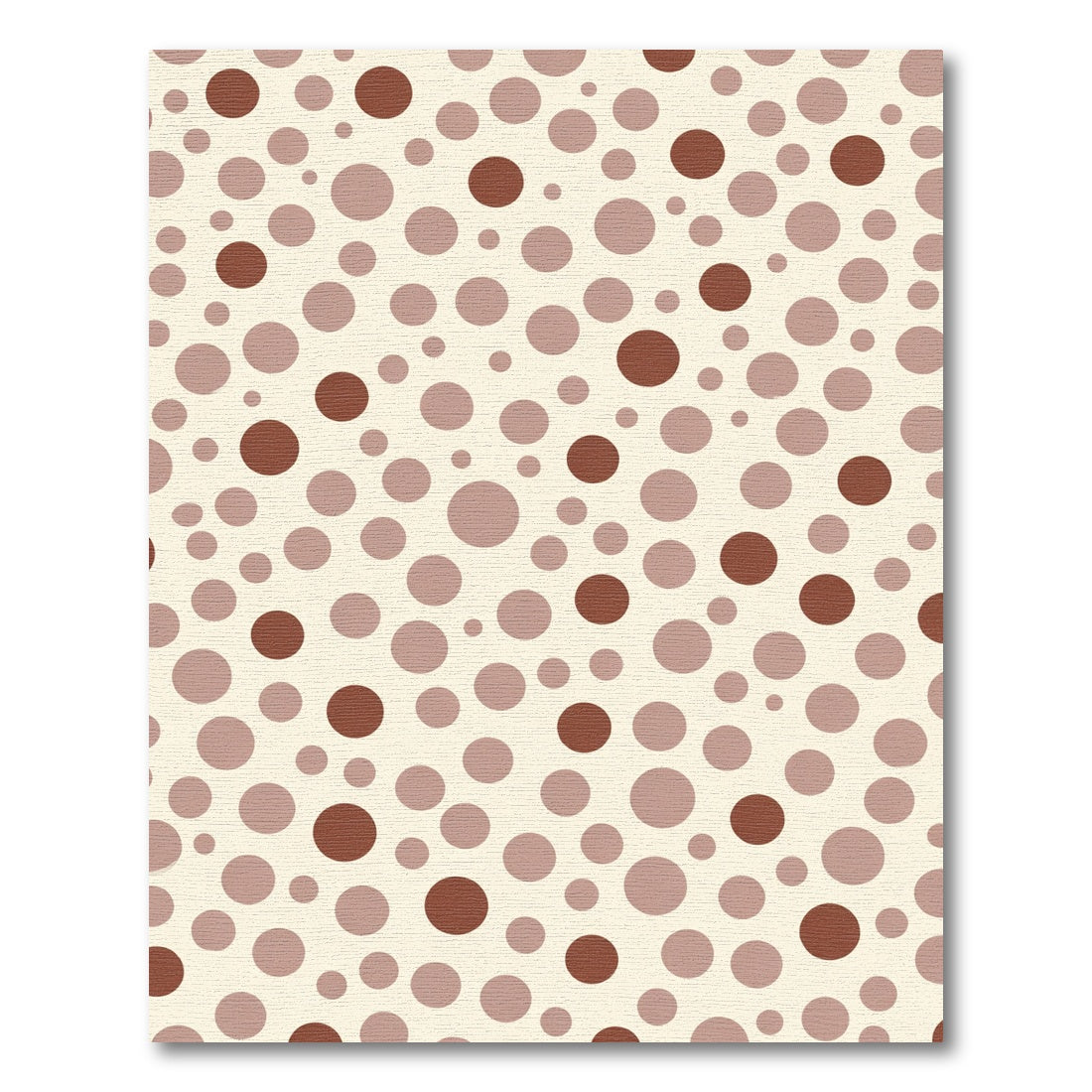 Earthy Polka Dot Scatter Rug