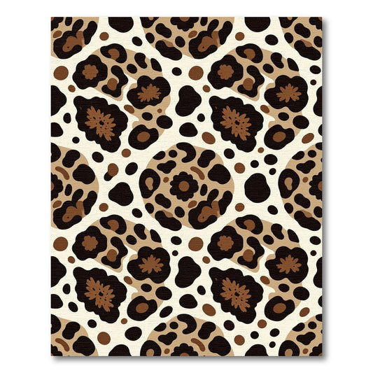 Chic Animal Spot Floral Hybrid Rug