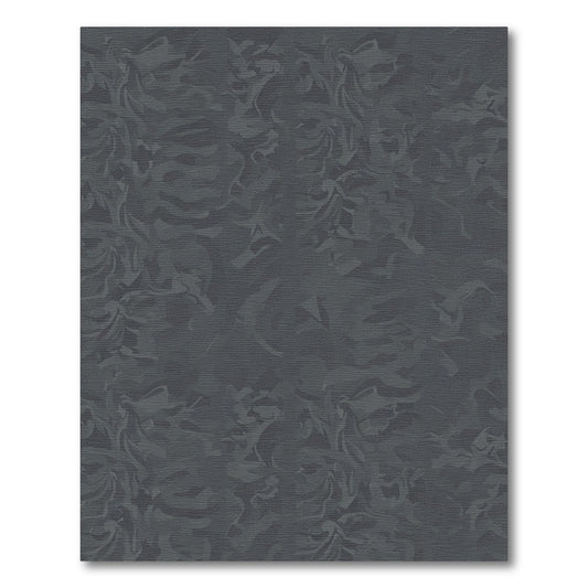 Monochromatic Abstract Swirls Rug
