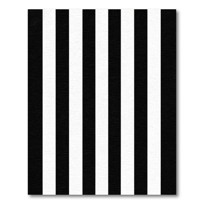 Strong Monochrome Linear Weave Rug