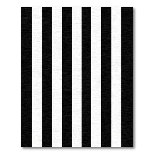 Strong Monochrome Linear Weave Rug