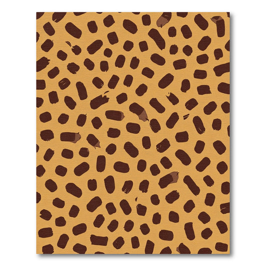 Brown Speckled Ochre Scatter Rug