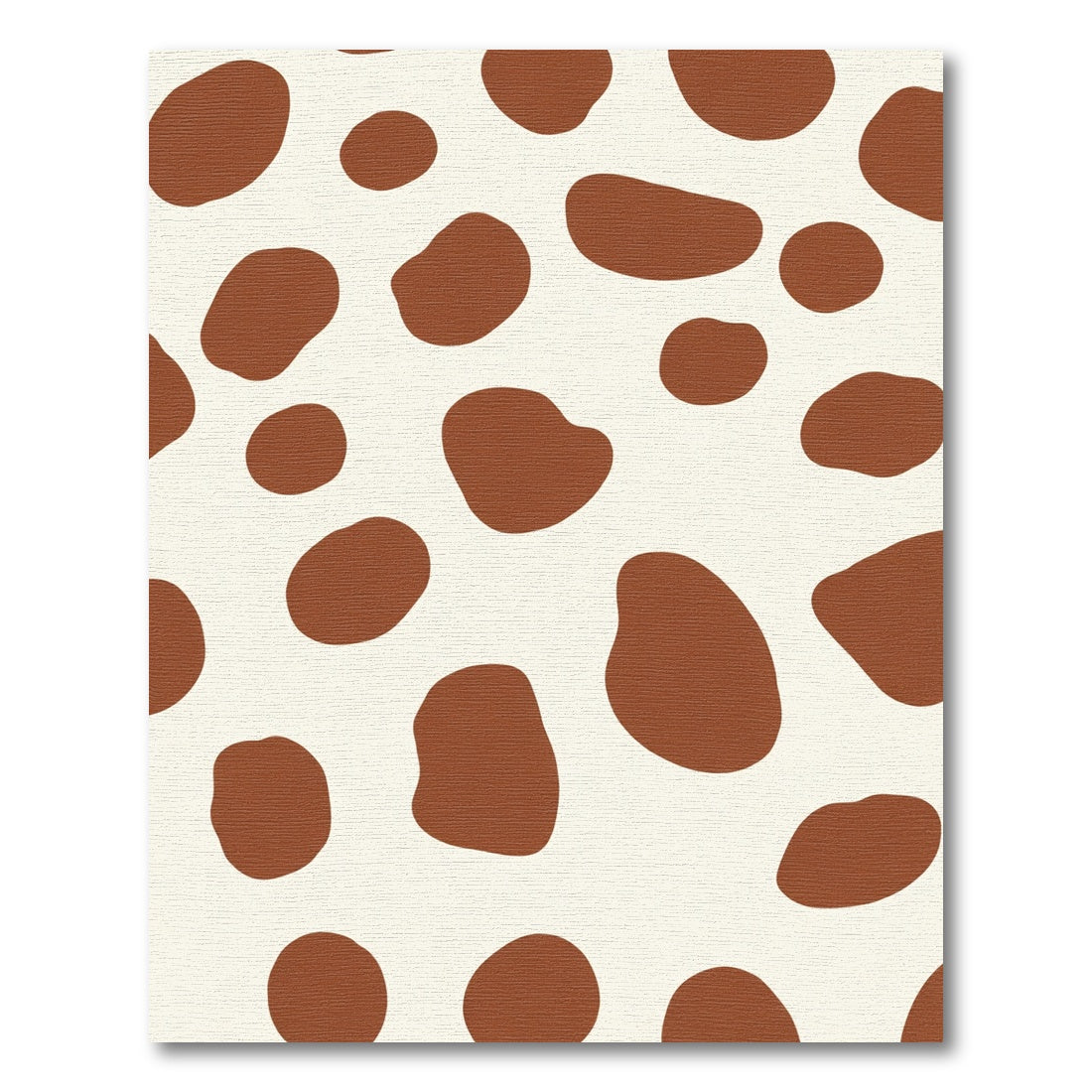 Brown Polka Dot Spots Rug