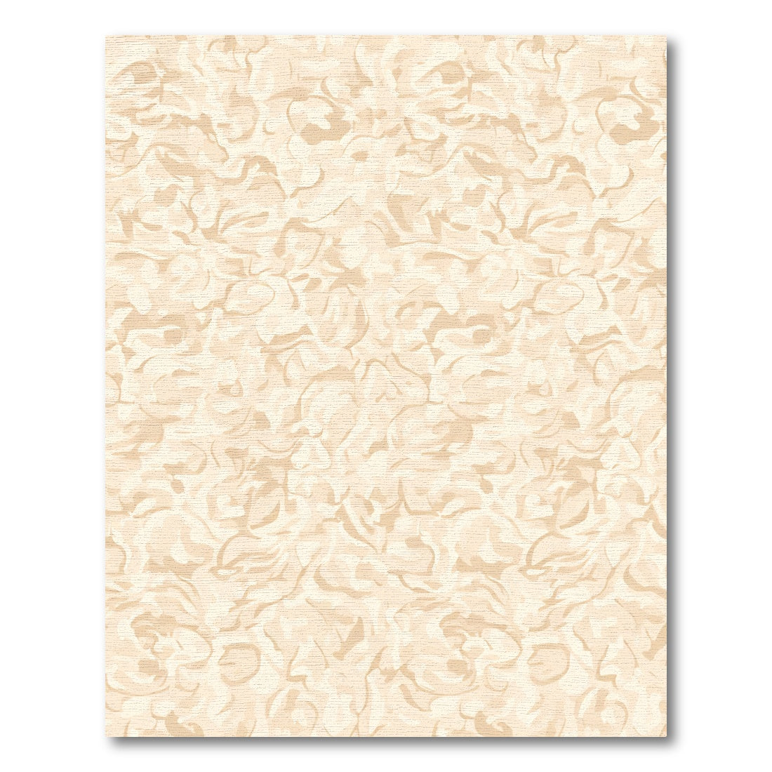 Ethereal Cream Swirl Textured Rug