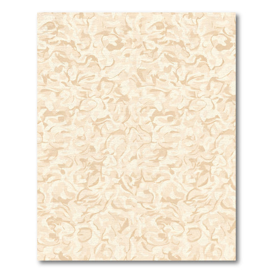 Ethereal Cream Swirl Textured Rug