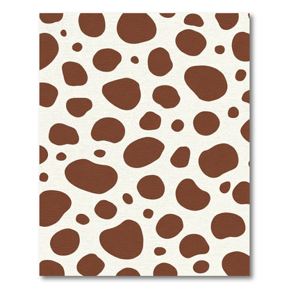 Brown Cream Blotches Rug