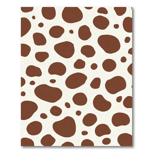 Brown Cream Blotches Rug