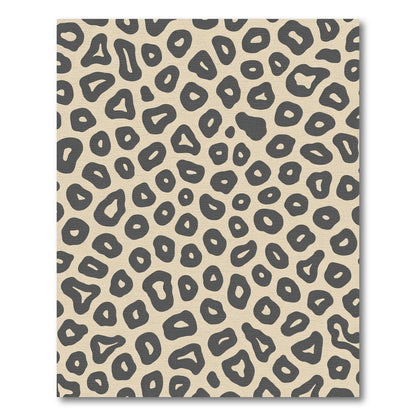 Cream And Grey Spotted Spots Rug