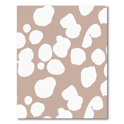 Beige Cloud Irregular Spot Rug