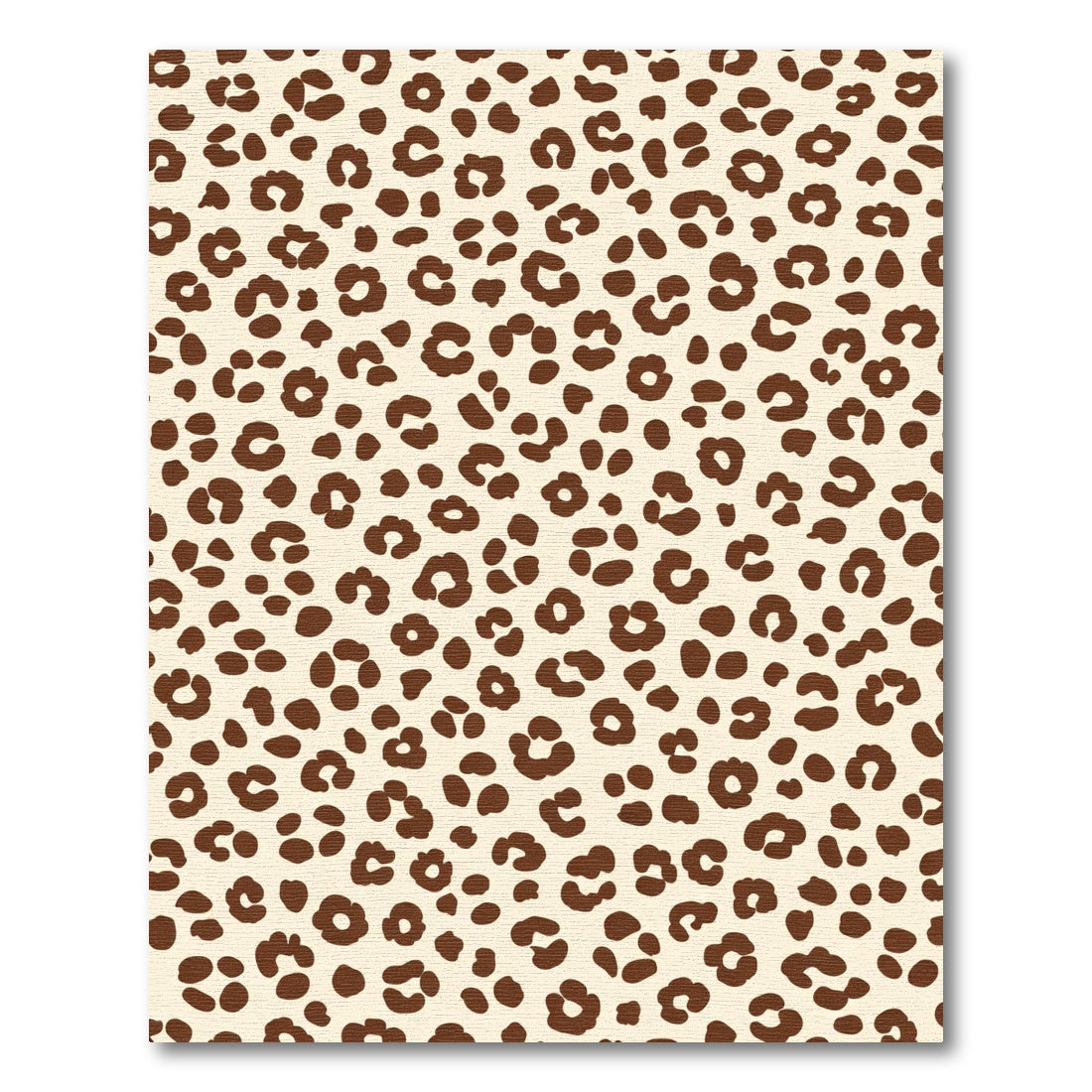 Brown Leopard Spot All-Over Rug