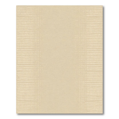 Soft Tan Dotted Stripe Rug