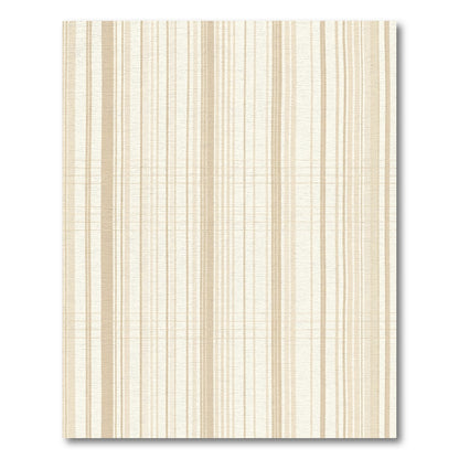 Neutral Tones Wavy Vertical Lines Rug