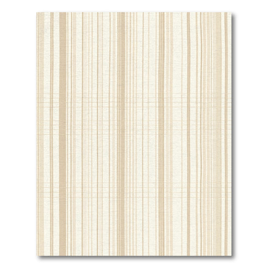 Neutral Tones Wavy Vertical Lines Rug