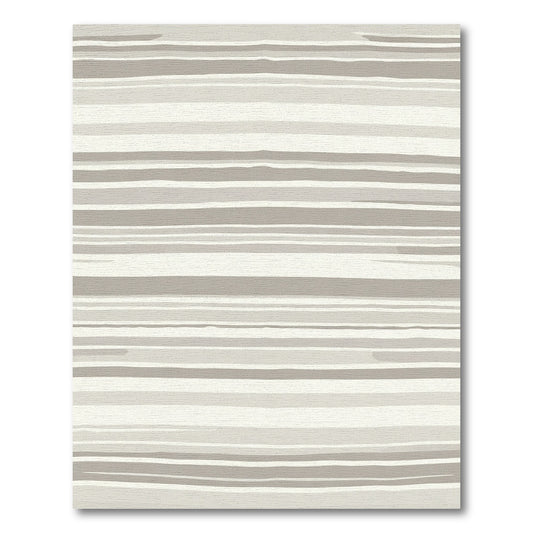 Neutral Toned Organic Striped Rug
