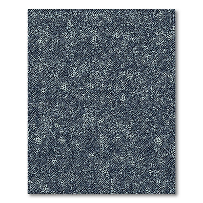 Navy Small Dot Texture Rug