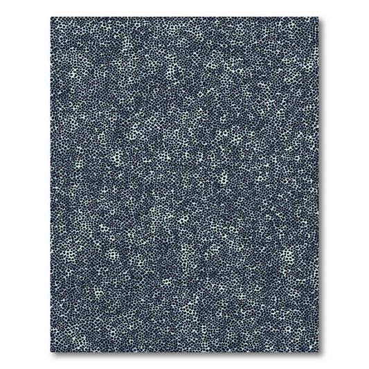 Navy Small Dot Texture Rug