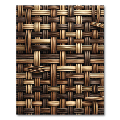 Earthy Tones Woven Texture Rug