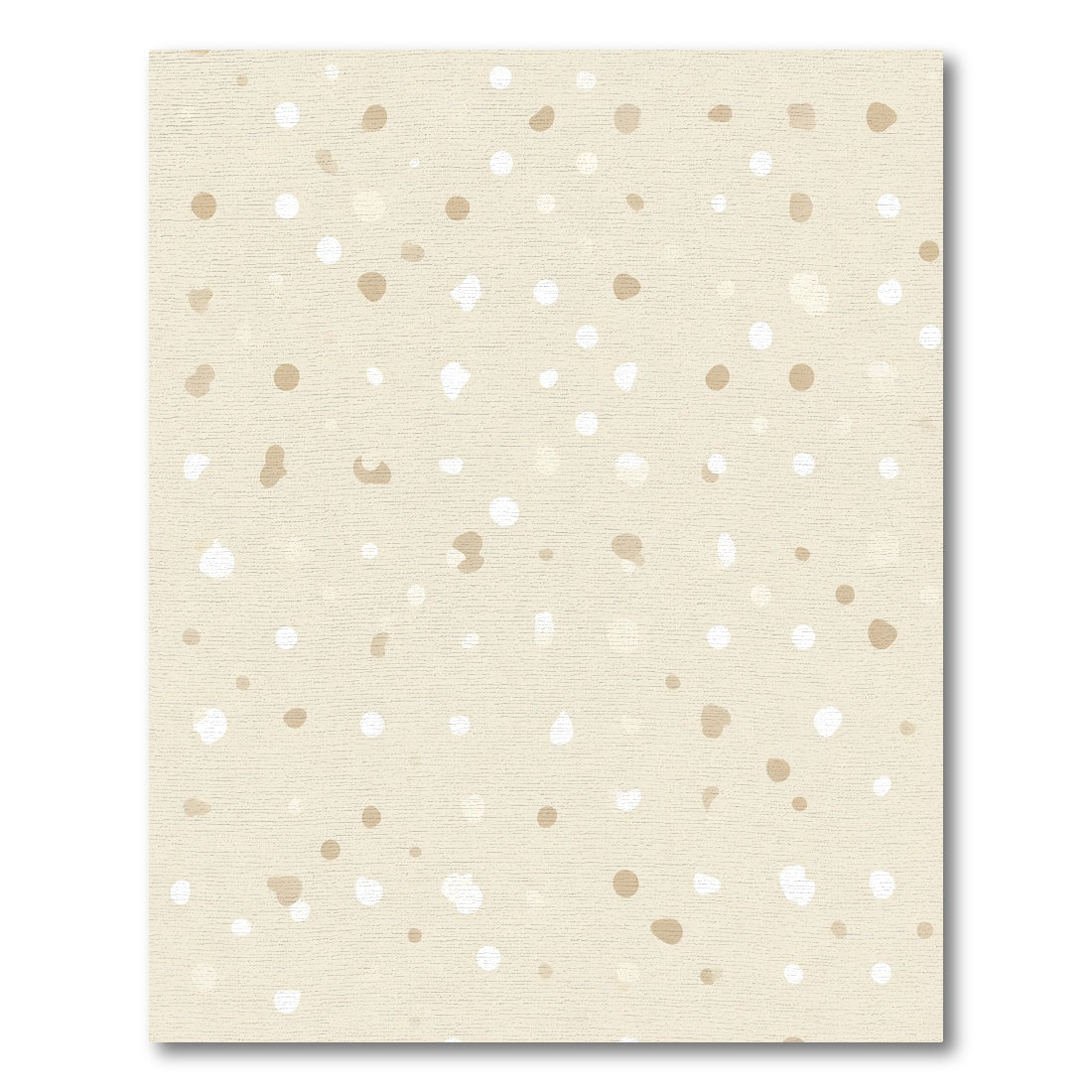 Neutral Polka Dot Sprinkle Rug