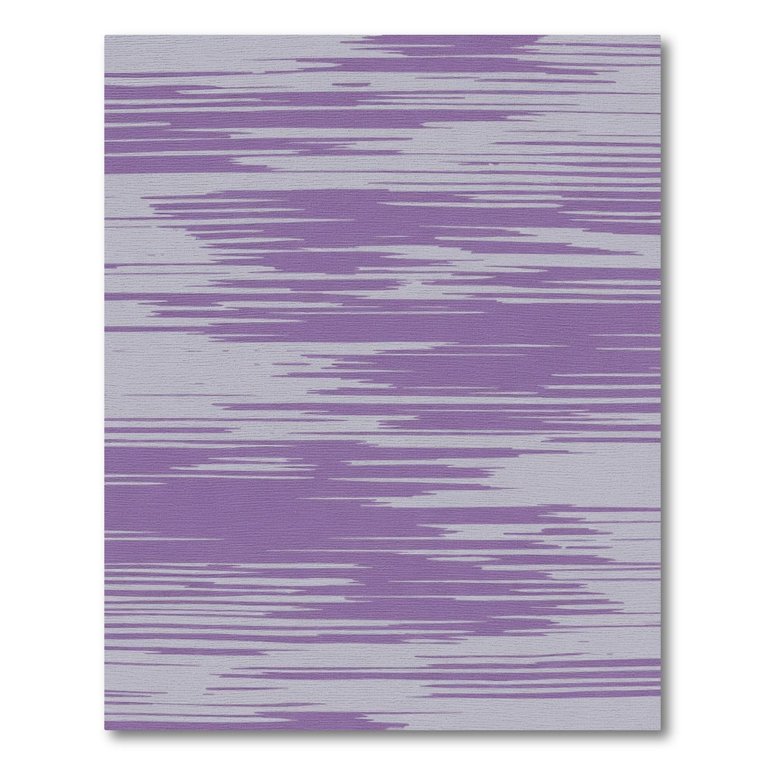 Lavender Abstract Brush Stroke Rug