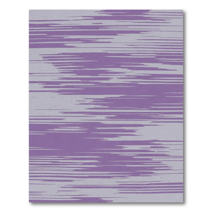 Lavender Abstract Brush Stroke Rug