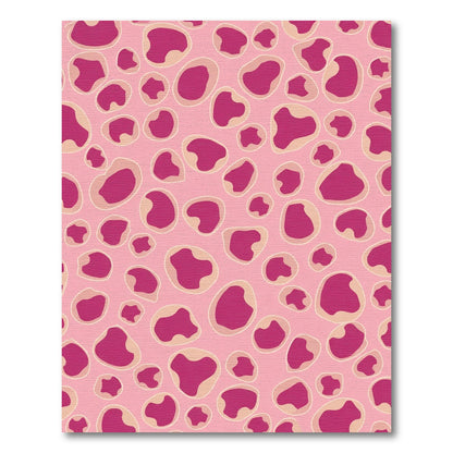 Pink Purple Organic Spot Rug