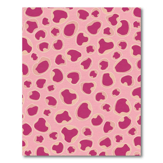 Pink Purple Organic Spot Rug
