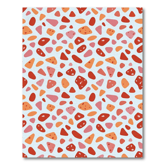 Terrazo Speckled Stone Mix Rug