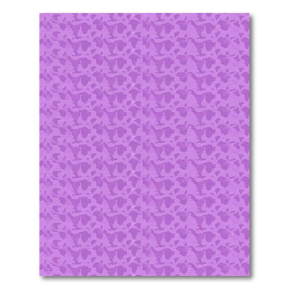 Lavender Distorted Geometric Weave Rug