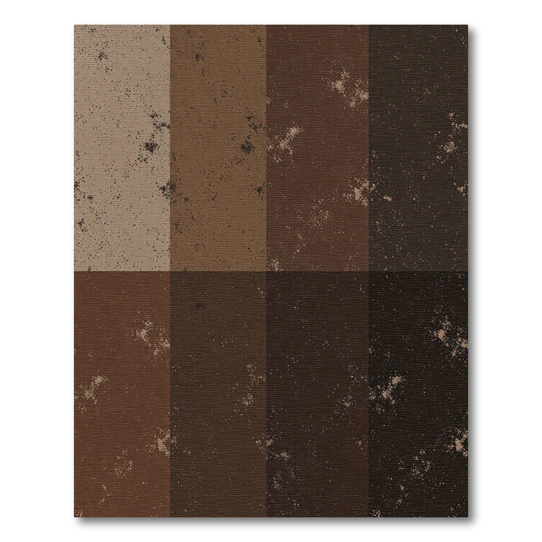 Earthy Speckled Gradient Tone Rug